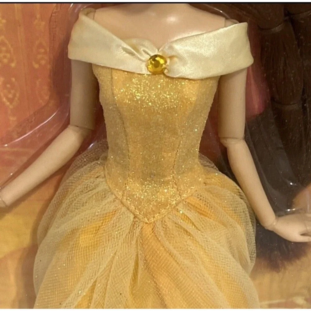 Belle Classic Doll Disney Store Beauty And The‎ Beast Retired Lot Of 4 NEW